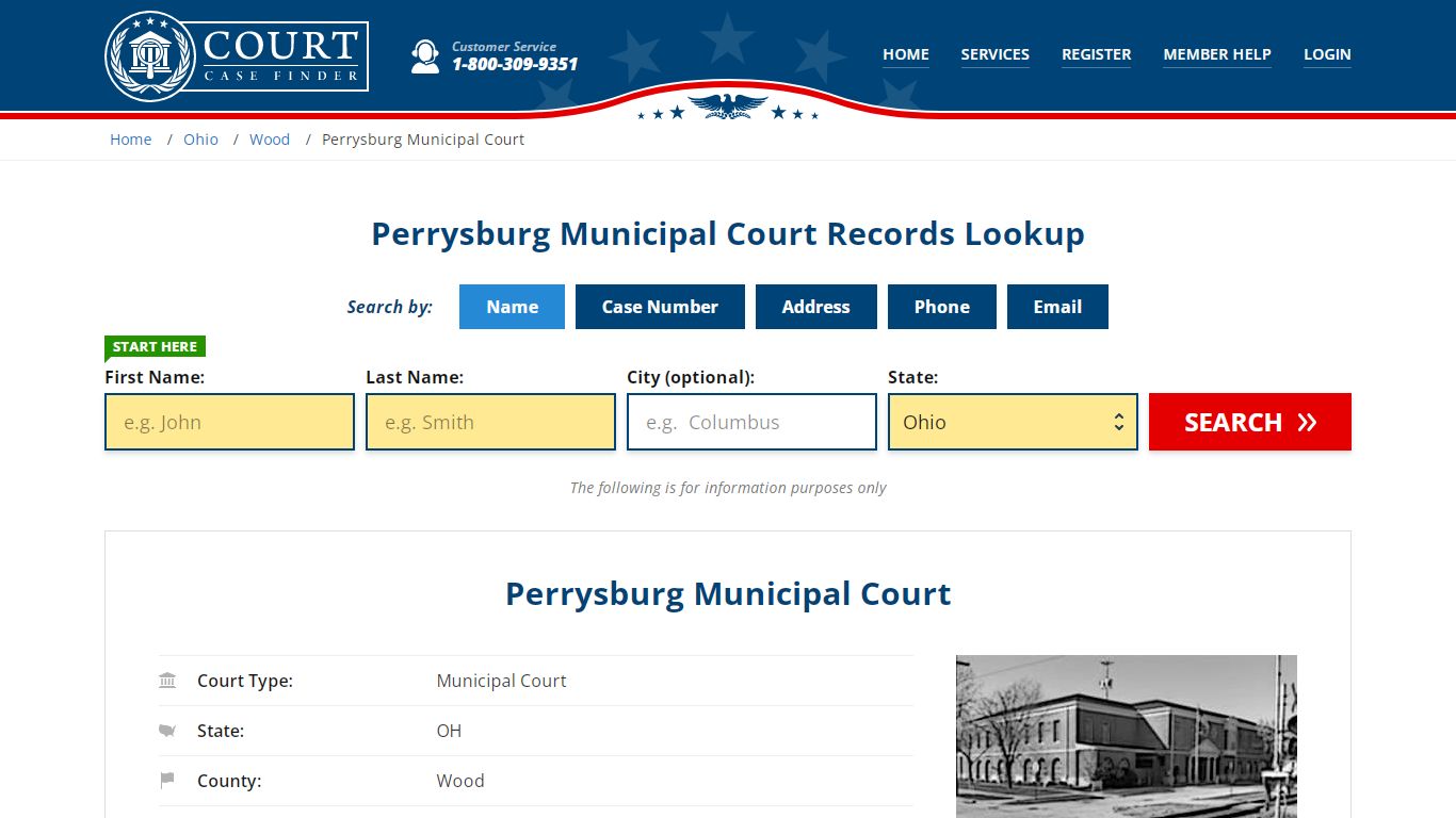 Perrysburg Municipal Court Records | Perrysburg, Wood County, OH Court ...